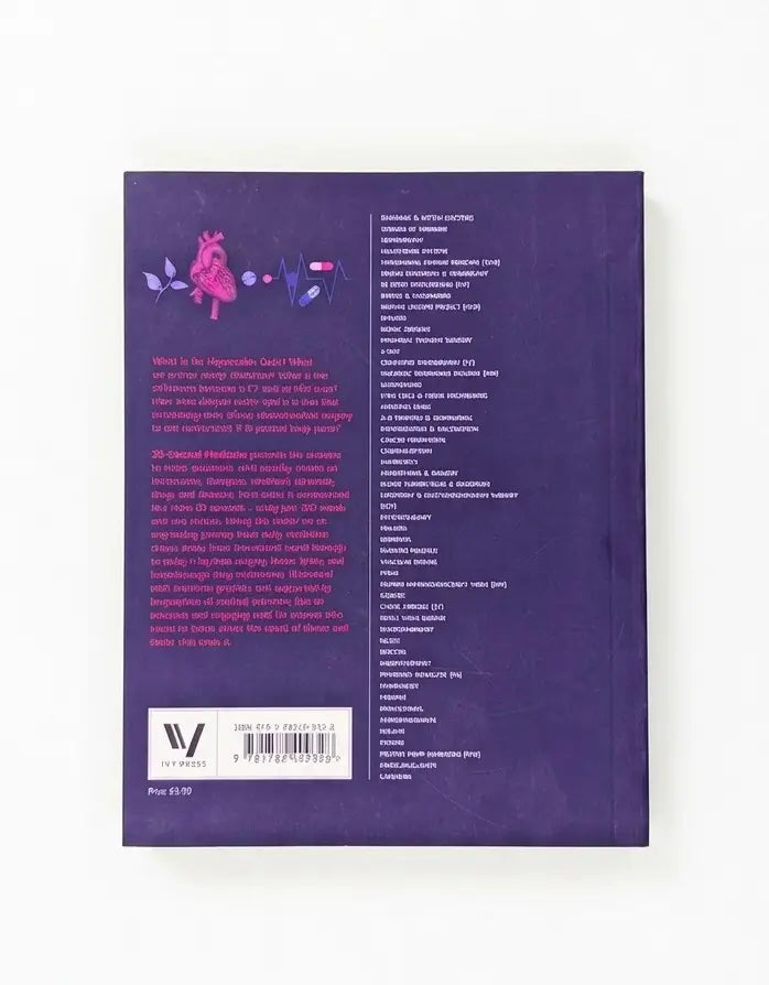 The back cover of a book titled 'The Ripperan' by Victoria Wood, featuring a dark purple background with white text, a barcode, and a small pink illustration of a rabbit.
