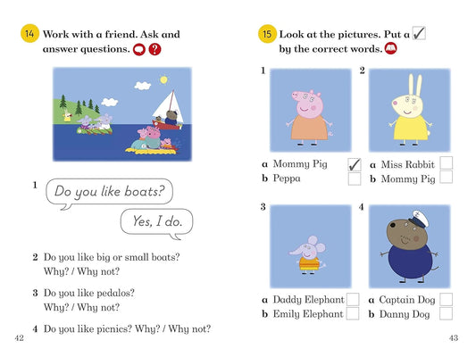 Ladybird Readers Level 1: Peppa Pig - On a Boat