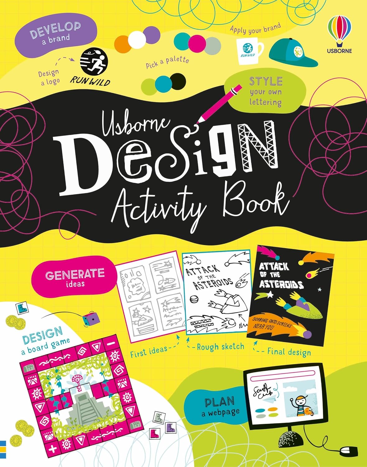 Usborne Design Activity Book