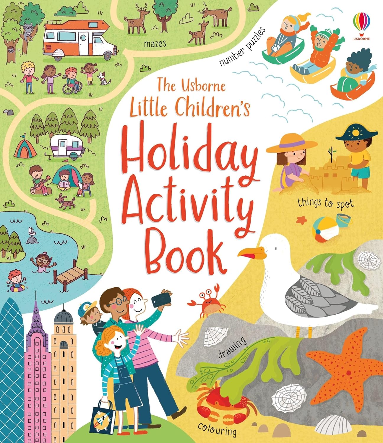 Usborne Little Children Holiday Activity Book (Slightly Rough Condition)