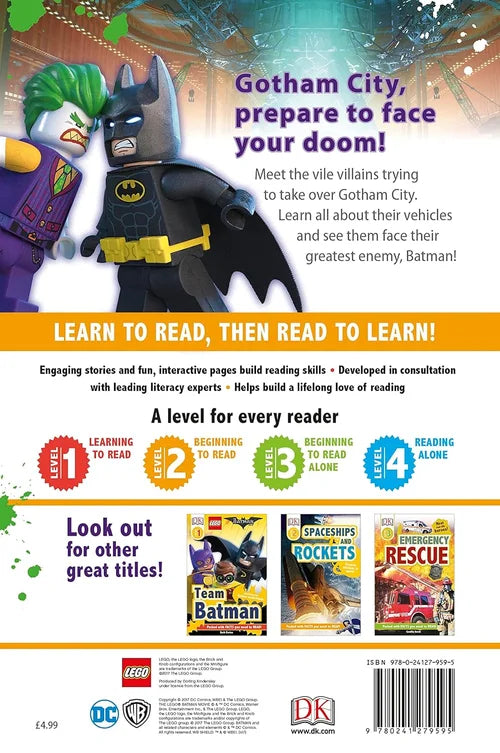 D.K LEGO BATMAN MOVIE Rise of the Rogues