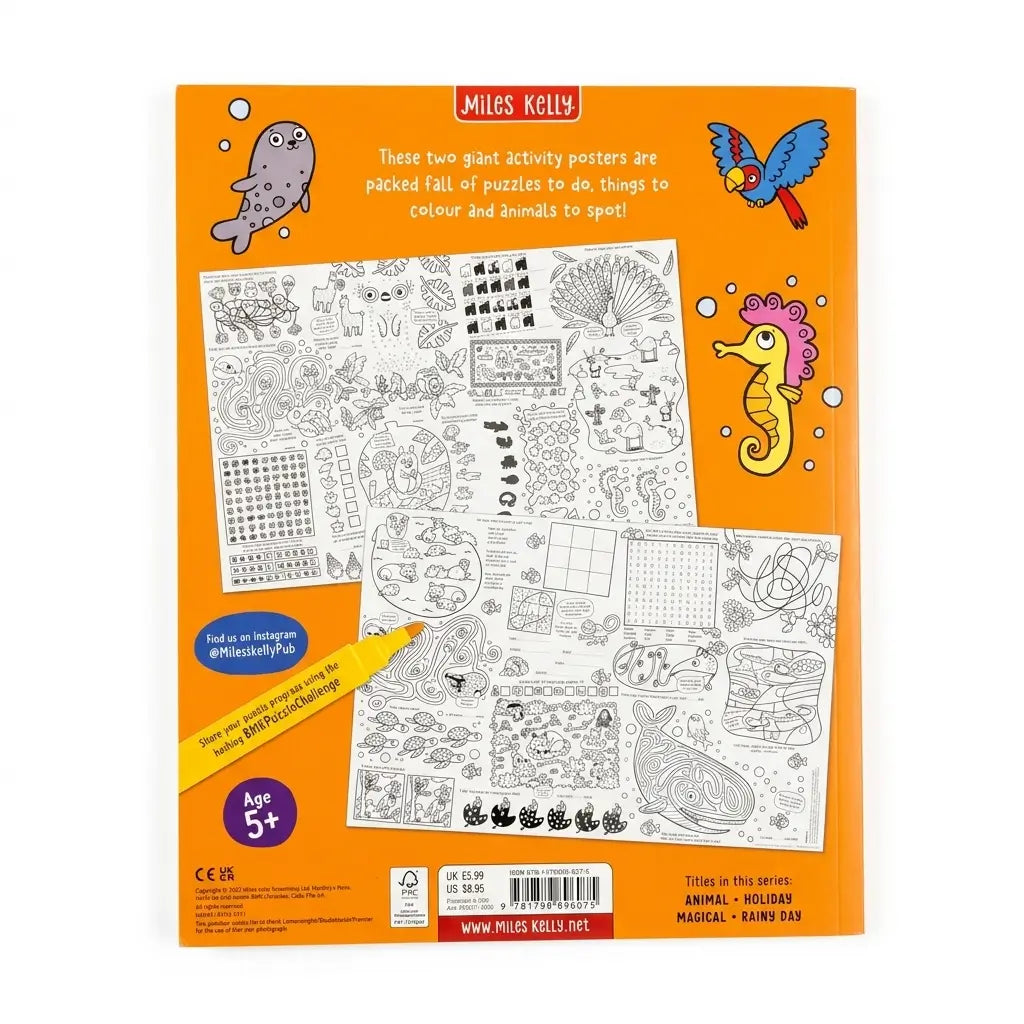 Great Big Animal Puzzle Posters