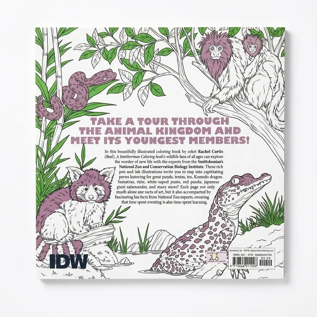 Baby Animals: A Smithsonian Coloring