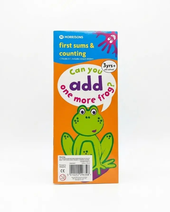 Counting & First Sums: Can you count from 1 to 10? | 2 Books in 1
