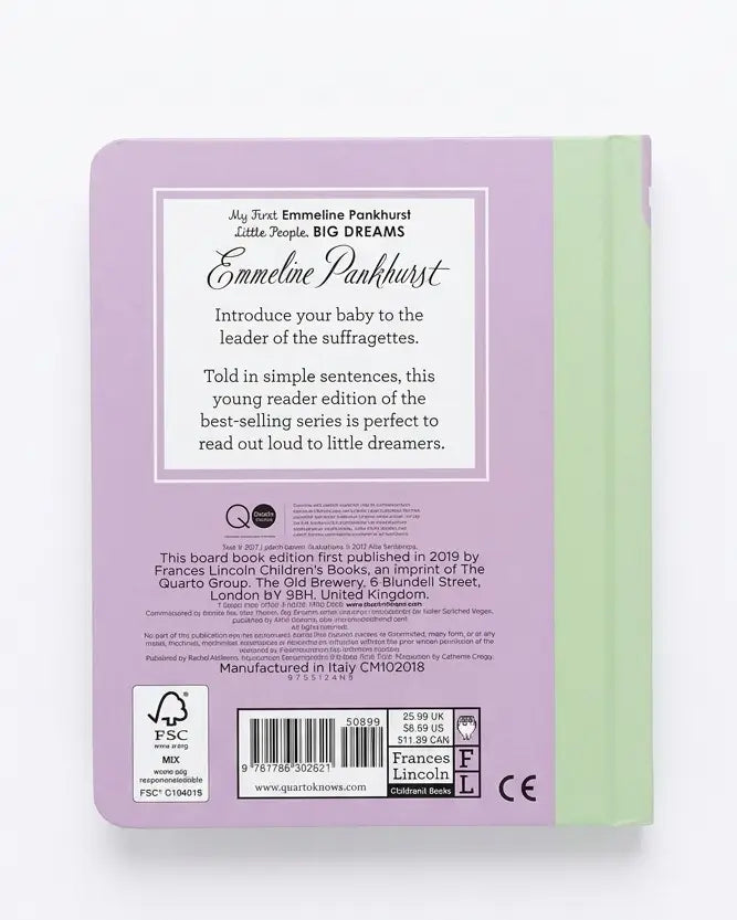 Emmeline Pankhurst: My First Emmeline Pankhurst (Little People, BIG DREAMS)