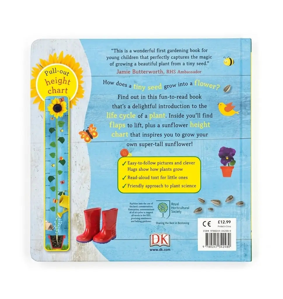 RHS I Can Grow A Sunflower (Life Cycle Board Books)