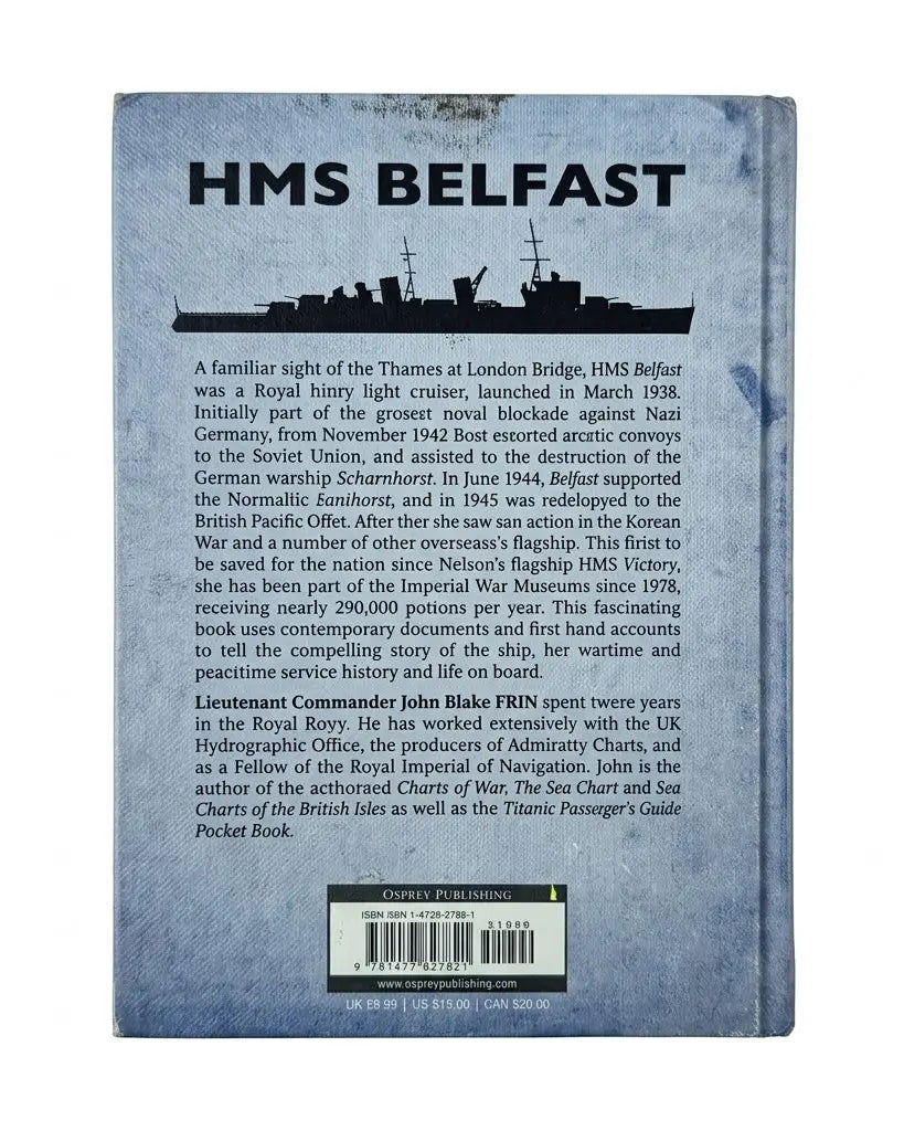HMS Belfast Pocket Manual – Royal Navy & Naval History Book