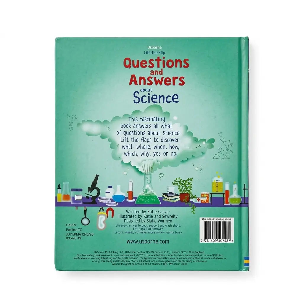 Lift-the-flap Questions and Answers about Science