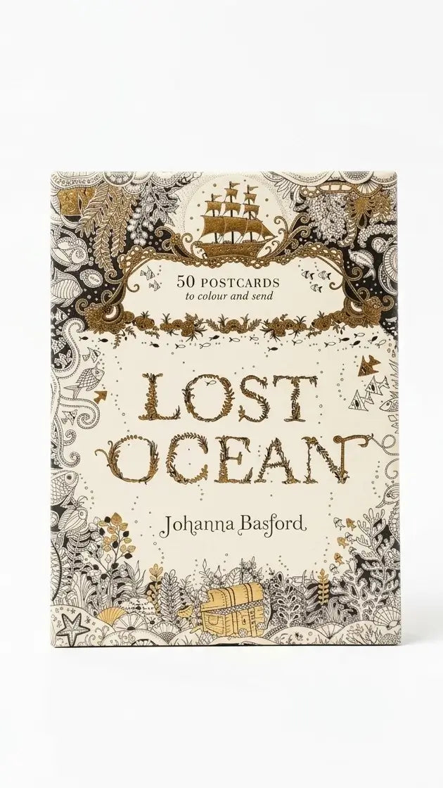 Lost Ocean: 50 Postcards to Color and Send