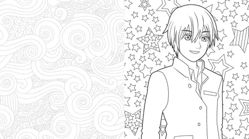 Manga & Chibis Coloring Book: Color your way through cute and cool manga, anime, and chibi art!
