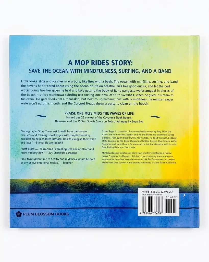 Mop Rides the Waves of Change: A Mop Rides Story (Emotional Regulation for Kids, Save the Oceans, Surfing for Kids)