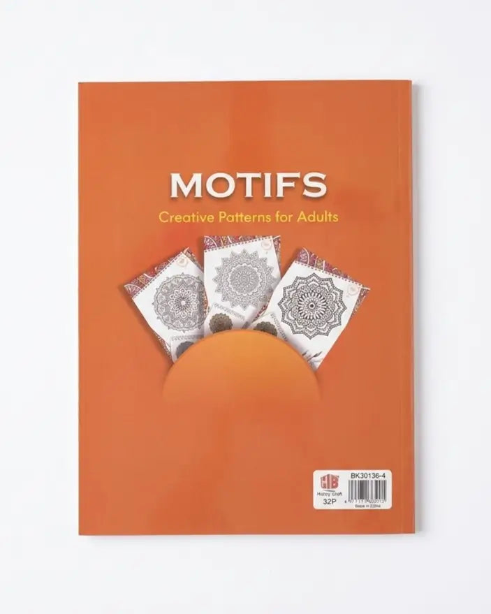 Motifs: Creative Patterns for Adults Colouring Book