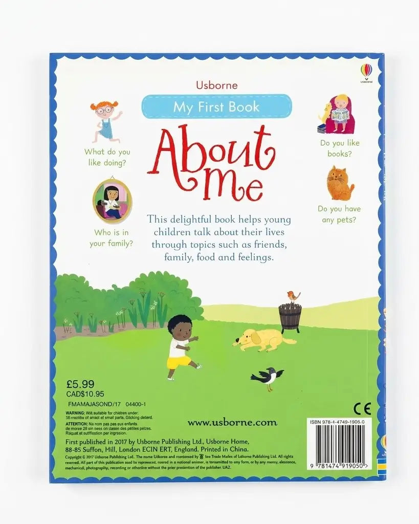 My First Book About Me