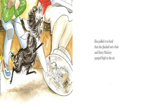 Illustration of a horse being ridden by a person, with text on a white background