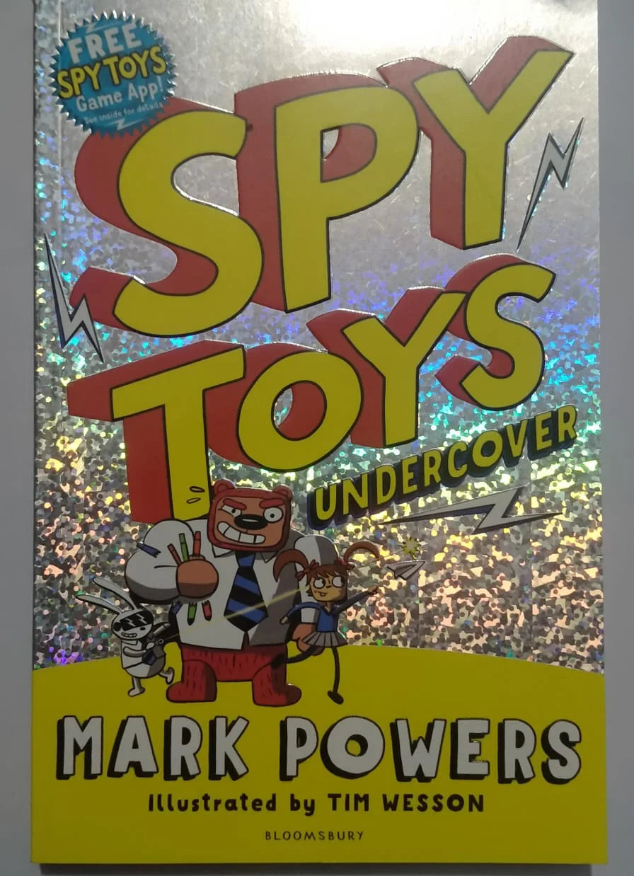 Spy Toys Undercover For Exciting Adventure Novel | Bonus: Free Spy Toys game app By Books alert