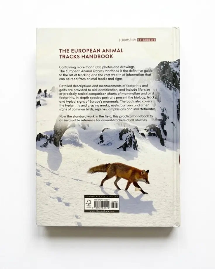 The European Animal Tracks Handbook (Bloomsbury Naturalist)