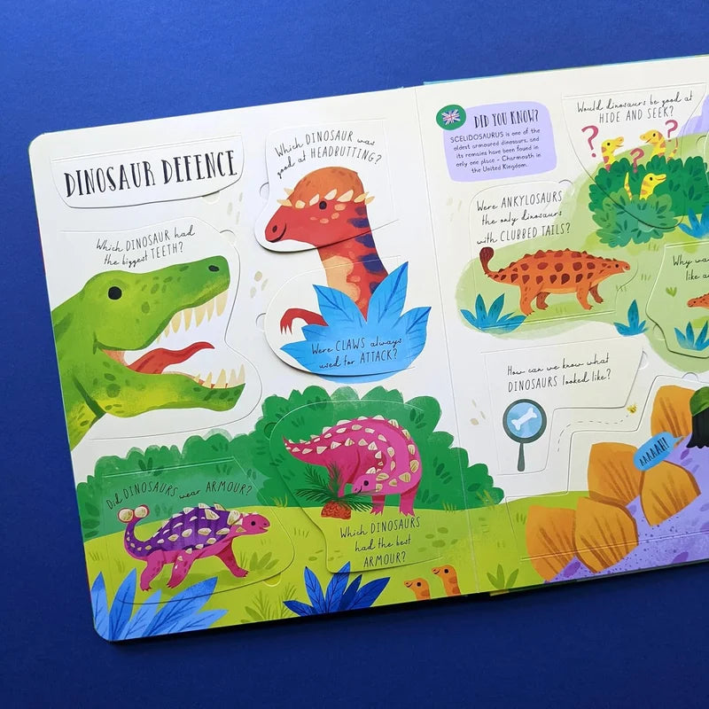What Did Dinosaurs Eat for Dinner? Lift flaps this colourful