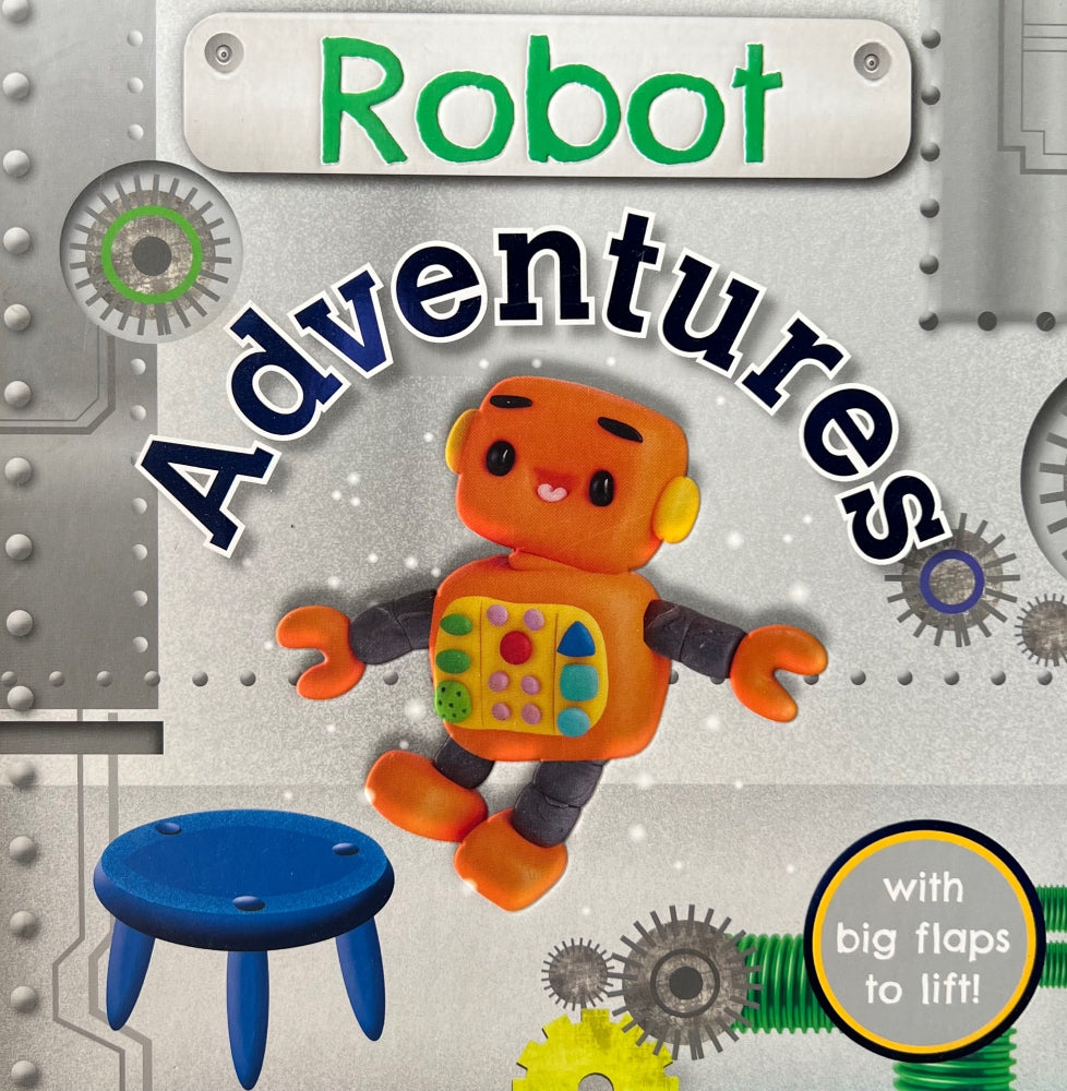 Robot Adventures with big flaps to lift!
