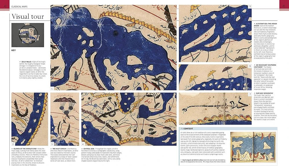 Smithsonian Great MAPS the world's masterpieces explored and explained (Slightly Damaged)