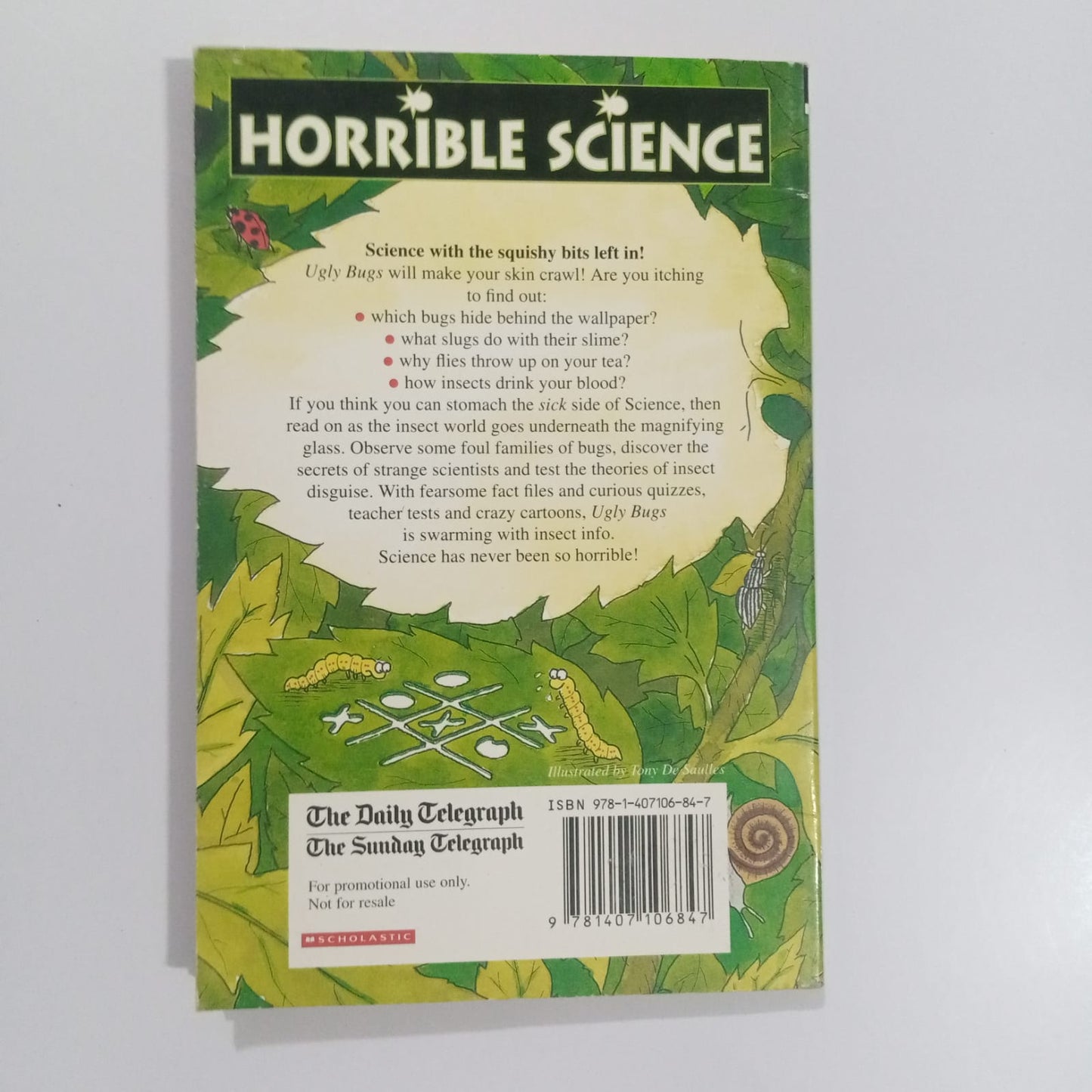 Horrible Science Ugly Bugs (Preloved)