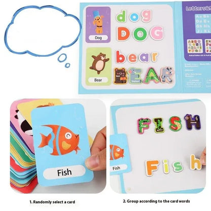 Letters and Numbers Magnetic Book - Best Learning Toy
