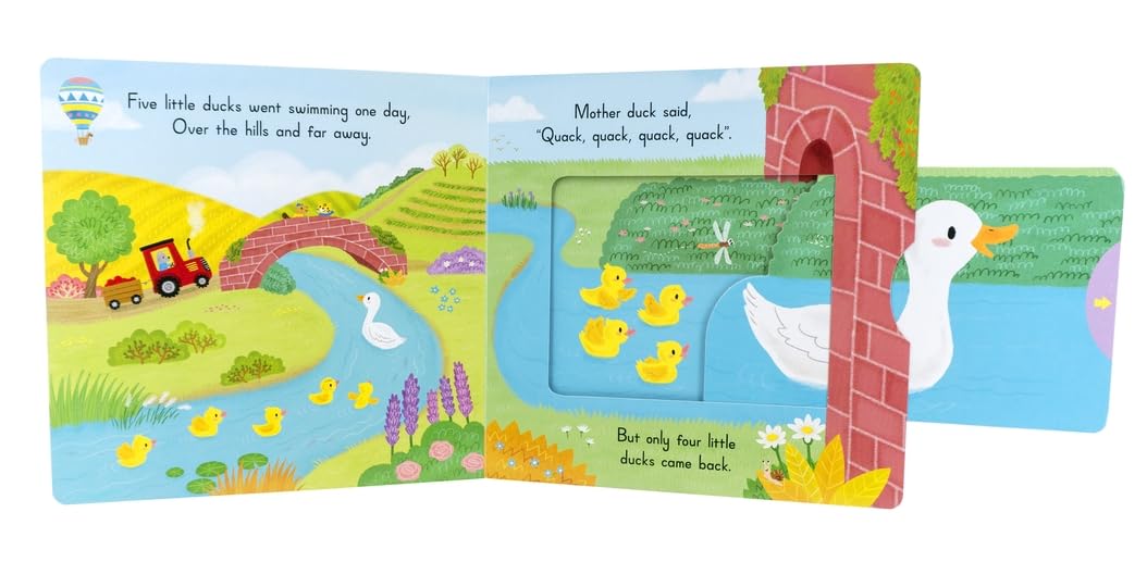 Five Little Ducks - Slide Book