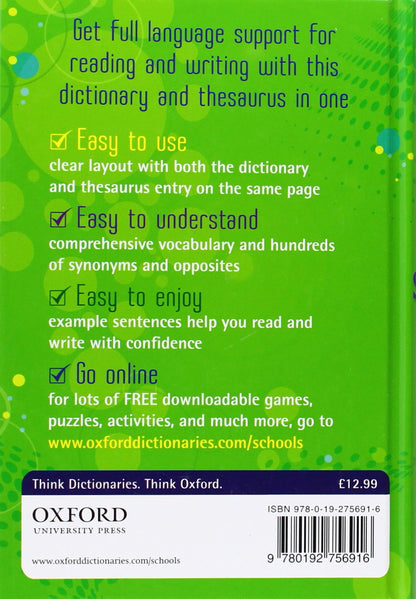 Oxford School Dictionary & Thesaurus