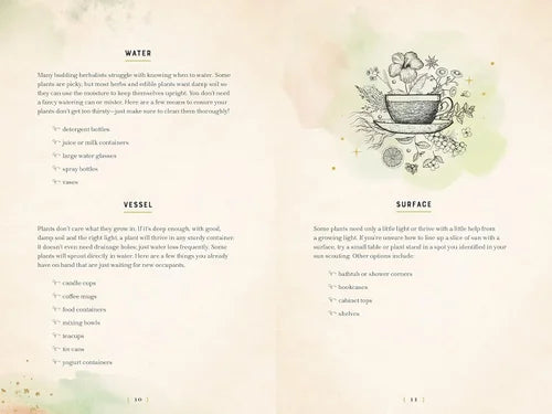 Herbal Magic Journal: Spells, Rituals, and Writing Prompts