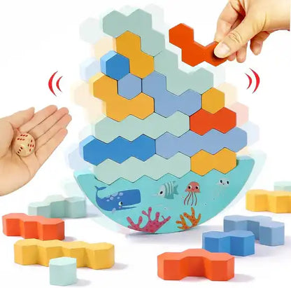 Jenga Wooden Balancing Toy for Kids – Educational Block Game