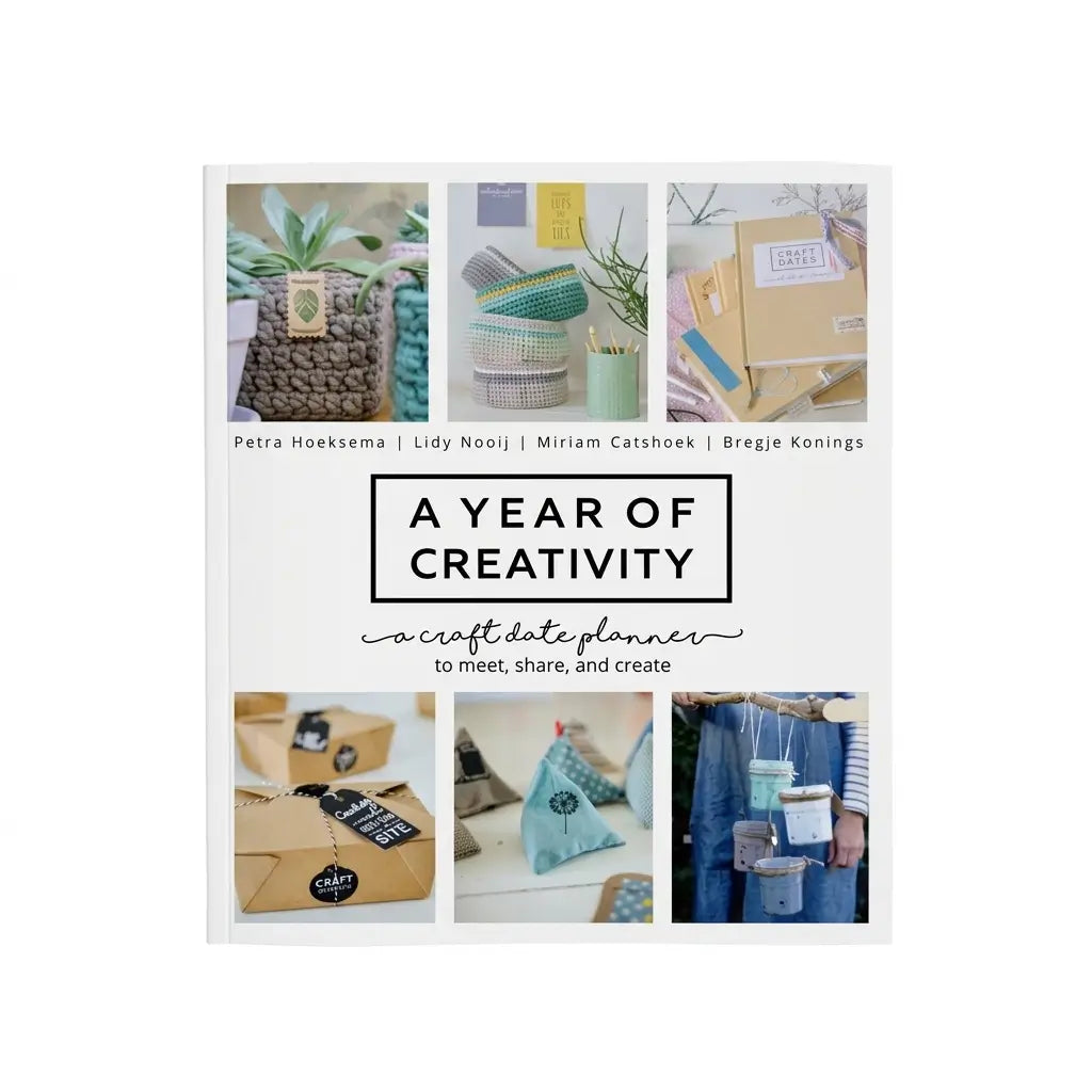 A Year of Creativity: A Craft Date Planner to Meet, Share, and Create