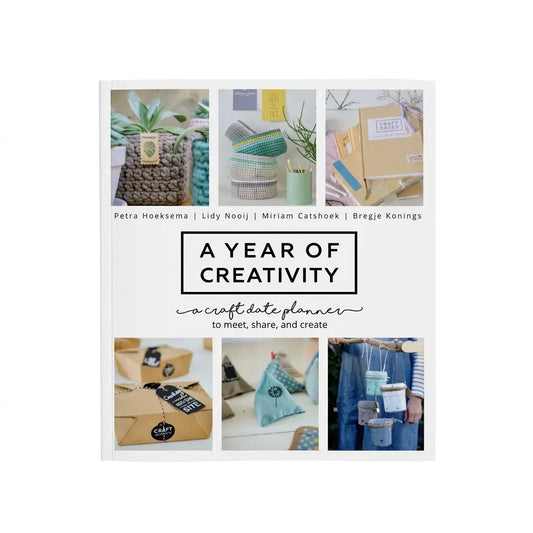 A Year of Creativity: A Craft Date Planner to Meet, Share, and Create
