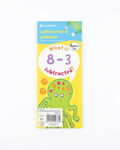 Addition & Subtraction What is 8-3 subtracted  2 in 1 Book