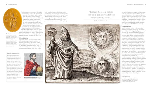 Page from a book with historical illustration and text