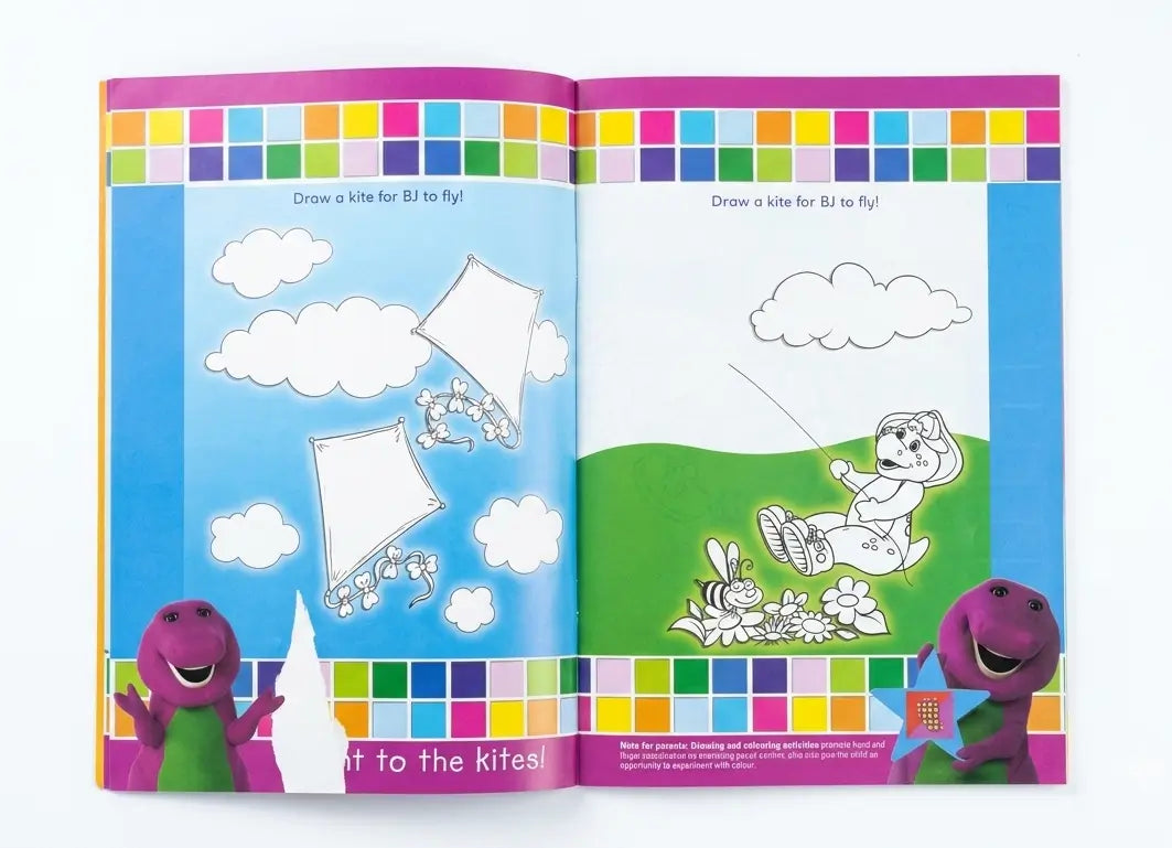 Barney Magazine Issue 14 – Free 75 Stickers Inside! Stories, Colouring, Puzzles & Fun