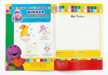 Barney Magazine Issue 14 – Free 75 Stickers Inside! Stories, Colouring, Puzzles & Fun