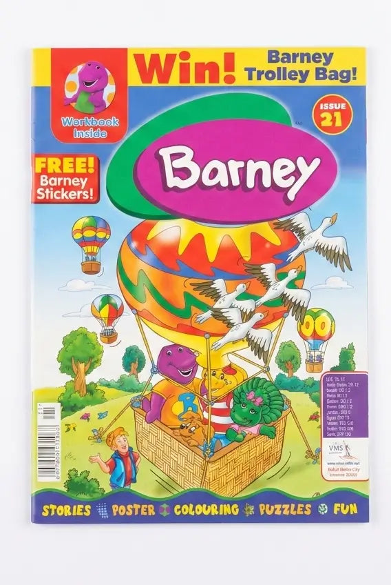 Barney Magazine Issue 21: Stories, Colouring, Puzzles & Fun!