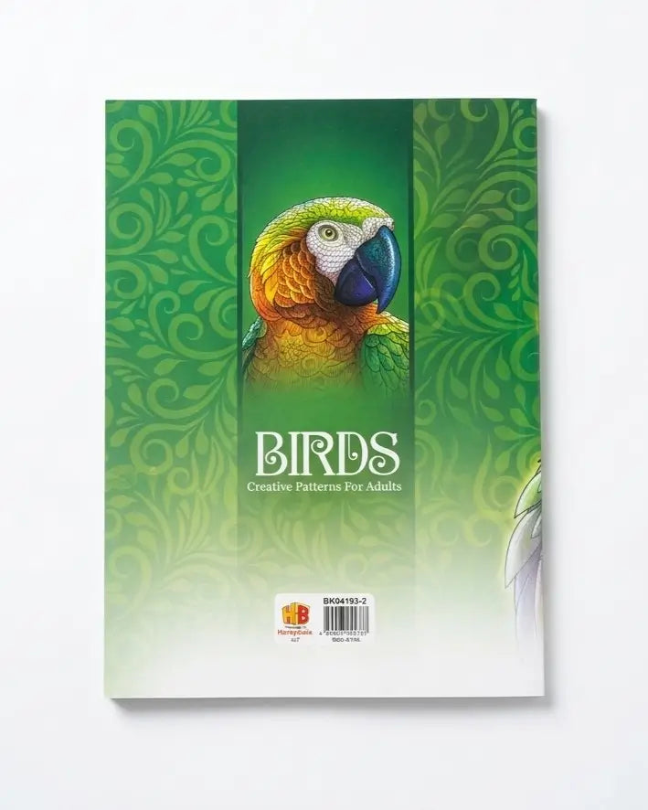 Birds: Creative Patterns for Adults Colouring Book