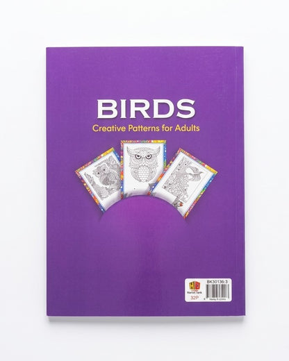 Birds: Creative Patterns for Adults Coloring Book