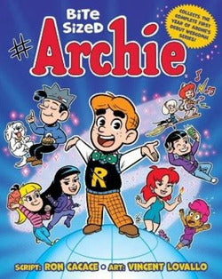 Comic book cover of 'Archie' with characters and colorful design