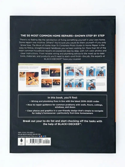 Black & Decker The Book of Home How-To Complete Photo Guide to Home Repair: Wiring - Plumbing - Floors - Walls - Windows & Doors