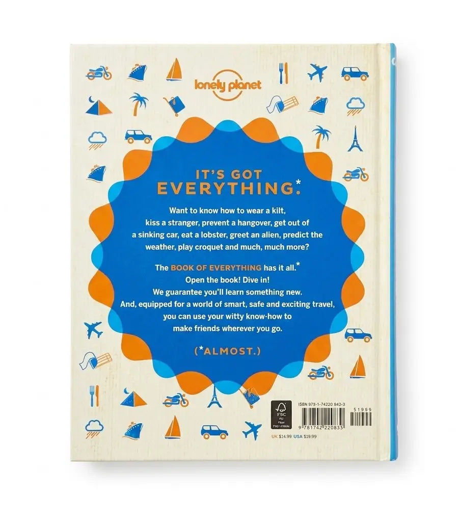 The Lonely Planet Book of Everything by Nigel Holmes A Visual Guide to Travel and the World