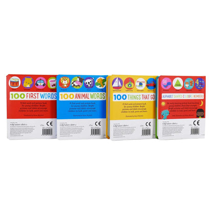 The First Words Collection 4 Books Box Set - 400+ Words to Learn!