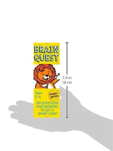 Brain Quest Kindergarten, Revised 4th Edition: 300 Questions and Answers to Get a Smart Start