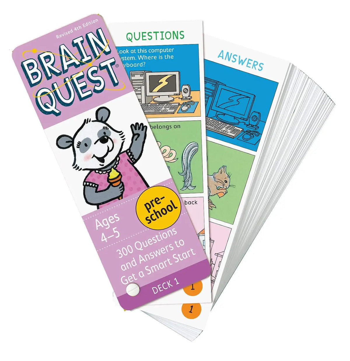 Brain Quest Preschool Q&A Cards