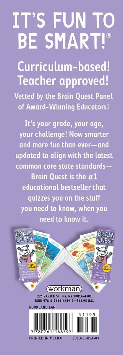 Brain Quest Preschool Q&A Cards