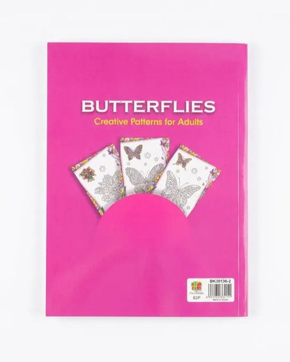 Butterflies: Creative Patterns for Adults Colouring Book