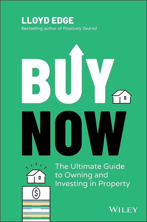 Book cover of 'Buy Now' by Lloyd Edge with a green background