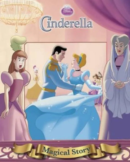 Cinderella Magical Story Book For Disney Princess Fairytale for Kids by Books Alert