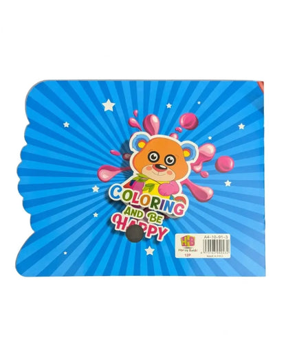 Coloring and Be Happy – Animal Coloring Book for Kids