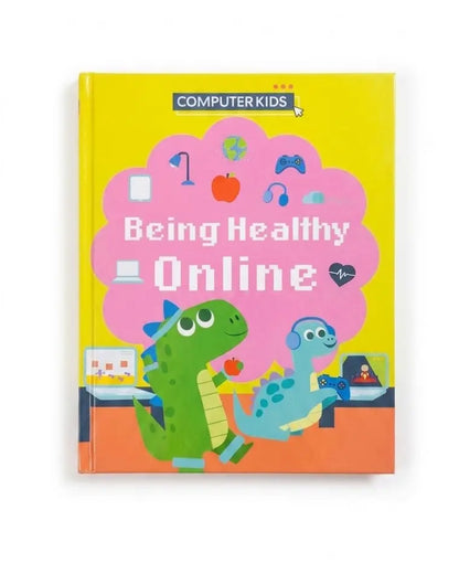 Computer Kids Being Healthy Online